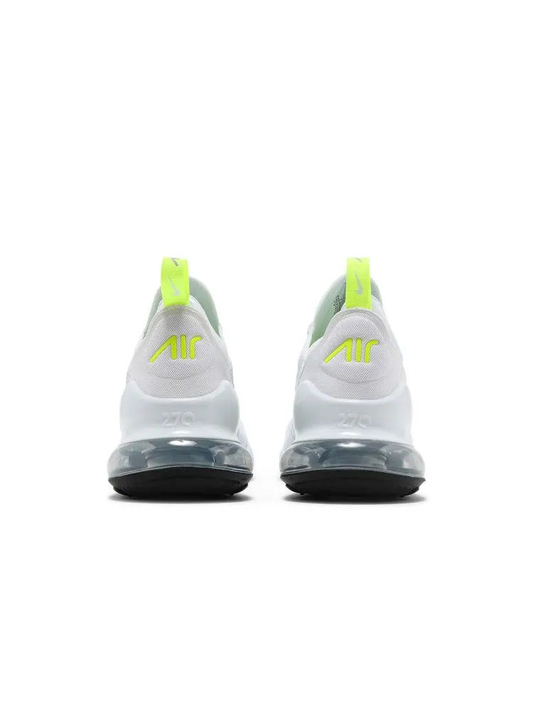 Кроссовки Nike Air Max 270 'White Volt' — изображение 7 из 9, белый