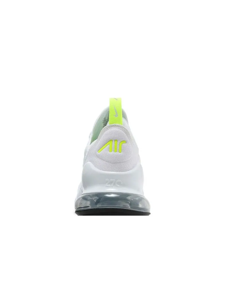 Кроссовки Nike Air Max 270 'White Volt' — изображение 8 из 9, белый