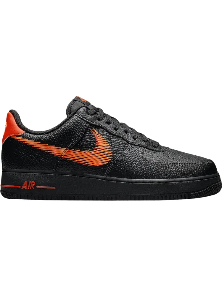 Кроссовки Nike Air Force 1 Low 'Zig Zag' — изображение 1 из 1, черный