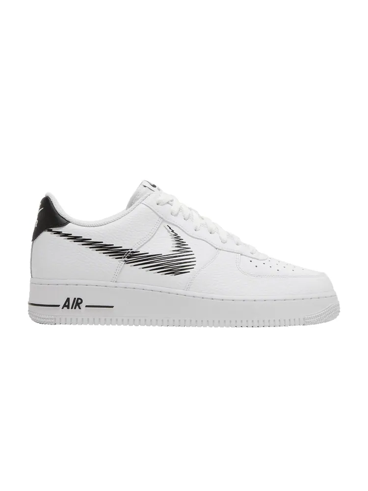 Кроссовки Nike Air Force 1 Low 'Zig Zag - White' — изображение 1 из 9