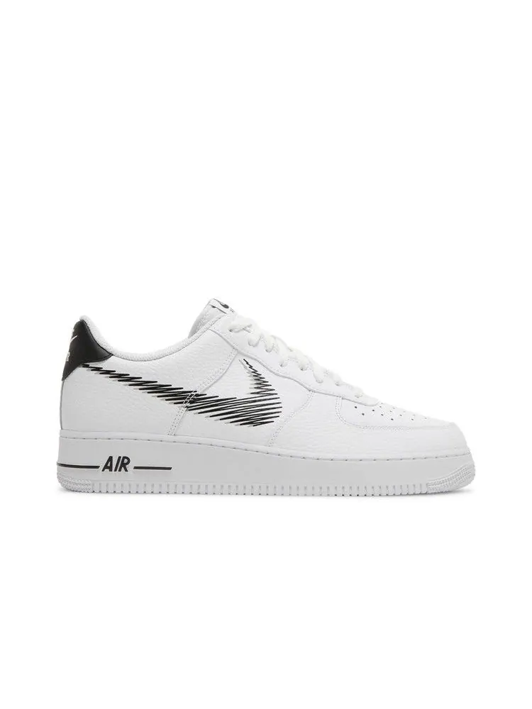 Кроссовки Nike Air Force 1 Low 'Zig Zag - White' — изображение 2 из 9
