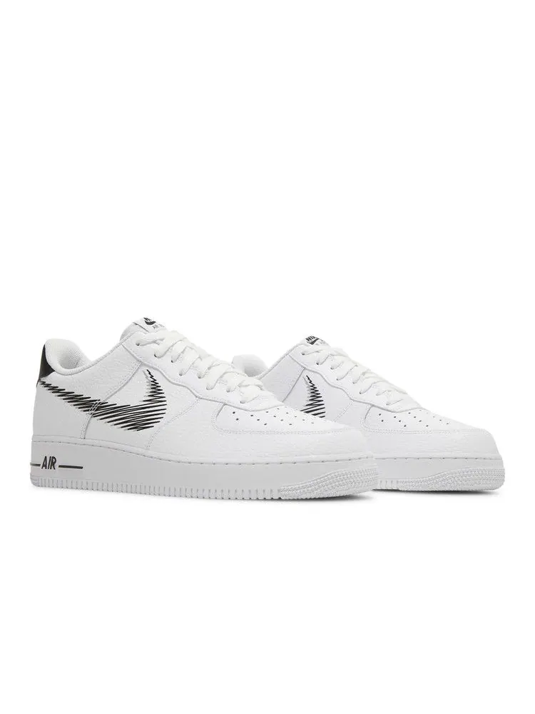 Кроссовки Nike Air Force 1 Low 'Zig Zag - White' — изображение 9 из 9
