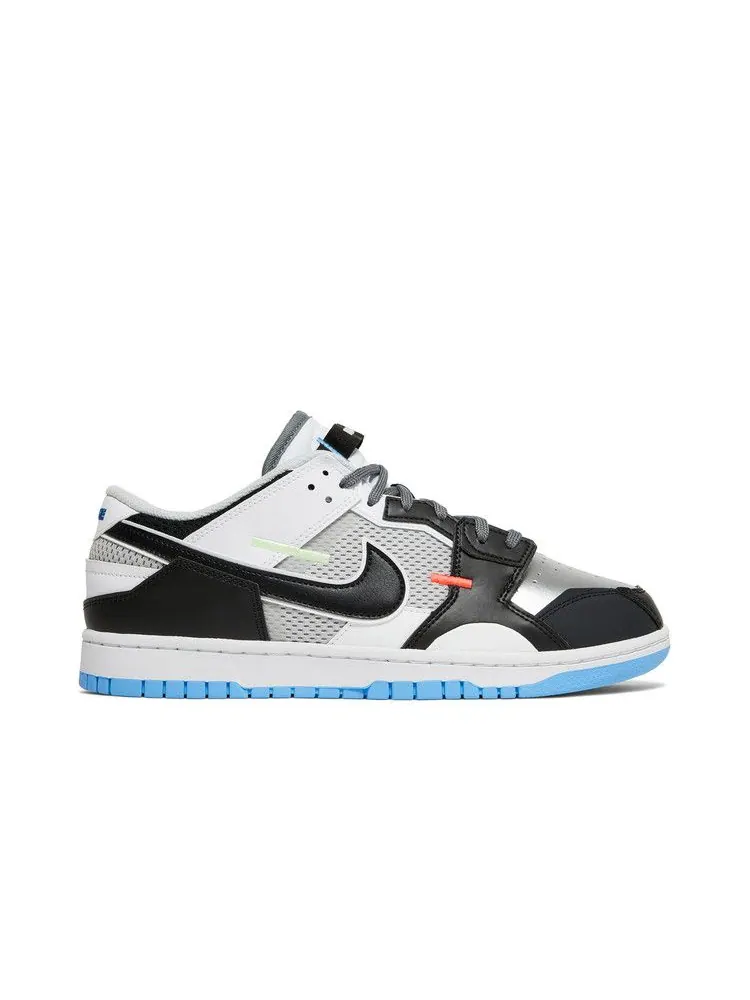 Кроссовки Nike Dunk Low Scrap Premium 'Mismatch' — изображение 2 из 9, черный/серый/синий/белый
