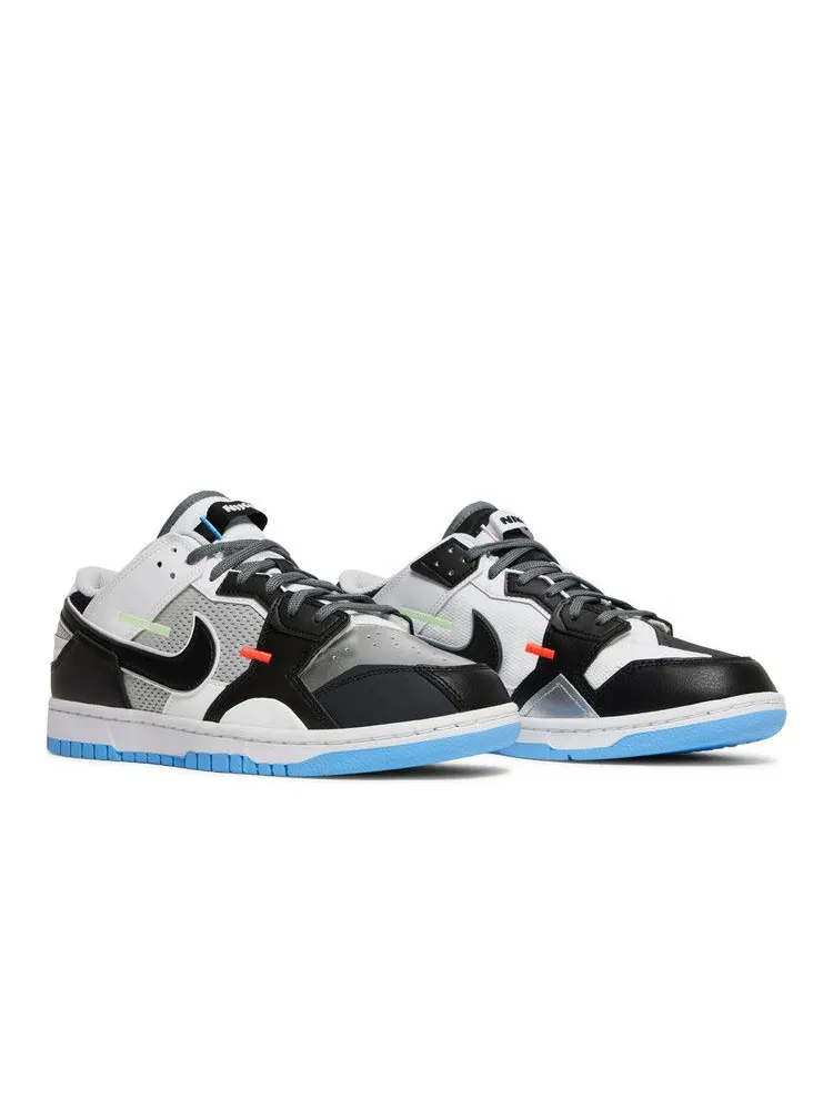 Кроссовки Nike Dunk Low Scrap Premium 'Mismatch' — изображение 9 из 9, черный/серый/синий/белый