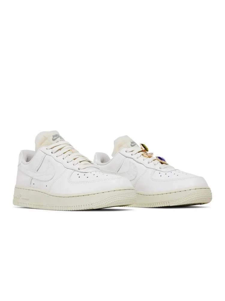 Кроссовки Nike Wmns Air Force 1 Low Premium 'Jewels' — изображение 9 из 9, белый/белый