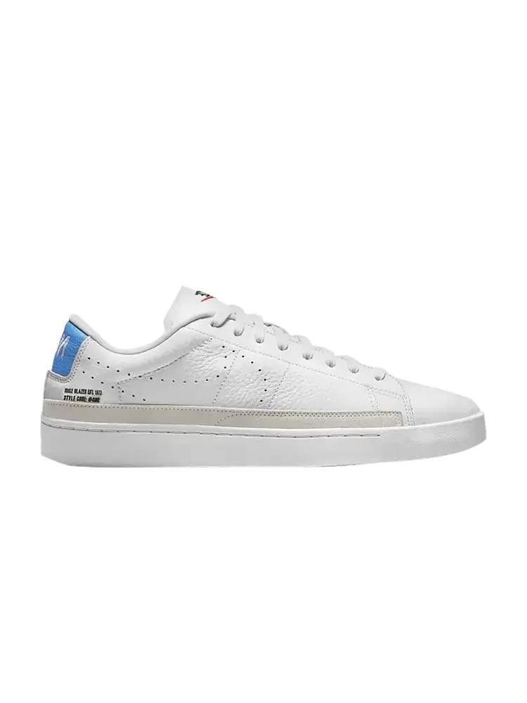 Кроссовки Nike Blazer Low X 'White Light Photo Blue' — изображение 1 из 1