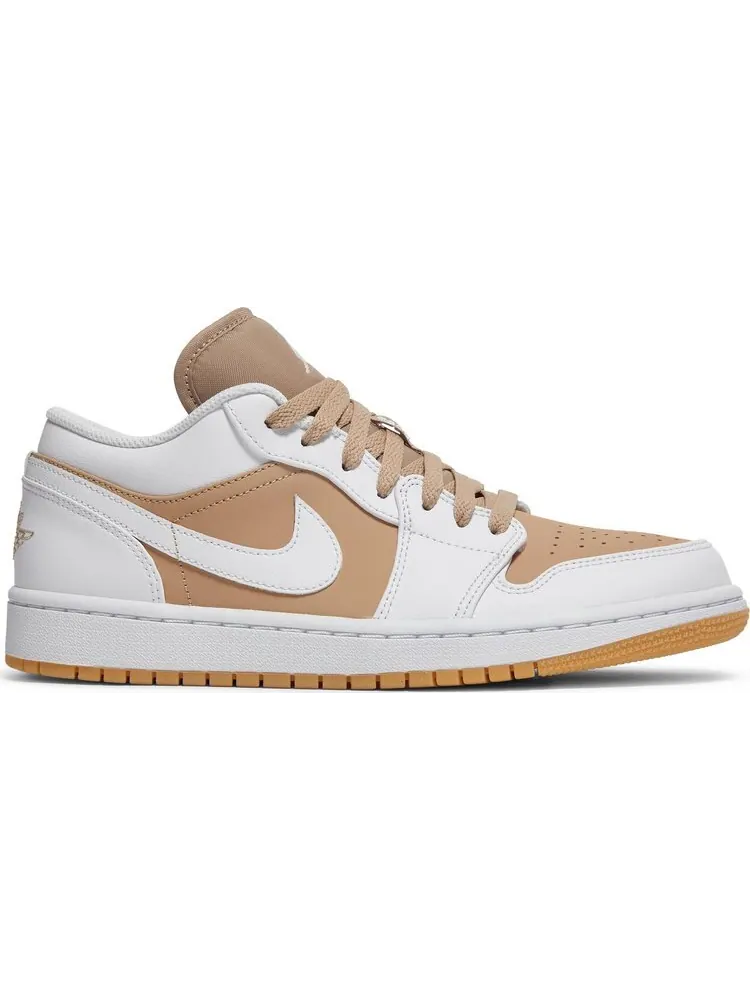 Кроссовки Air Jordan 1 Low Hemp White — изображение 1 из 8, белый