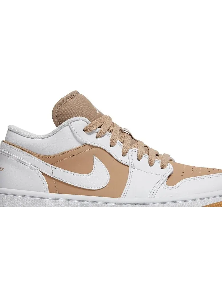 Кроссовки Air Jordan 1 Low Hemp White — изображение 2 из 8, белый