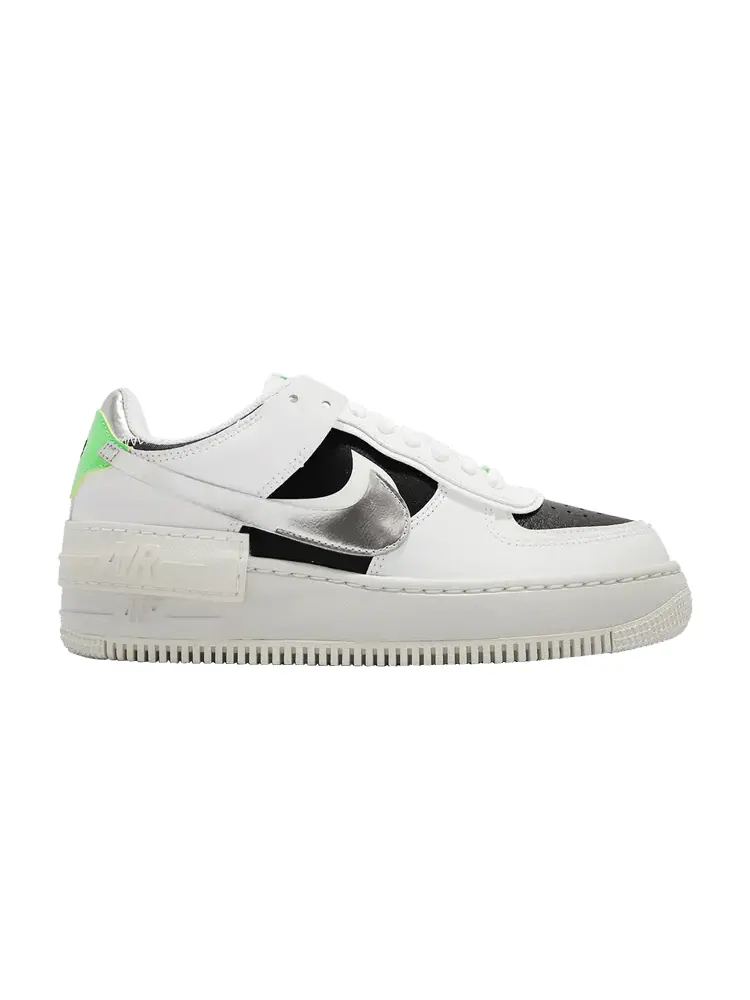 Кроссовки Nike Wmns Air Force 1 Shadow 'White Metallic Silver' — изображение 1 из 1