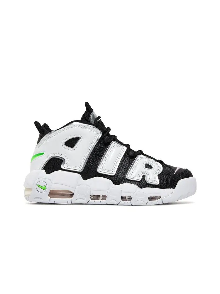 Кроссовки Nike Wmns Air More Uptempo 'Black Metallic Silver' — изображение 2 из 9