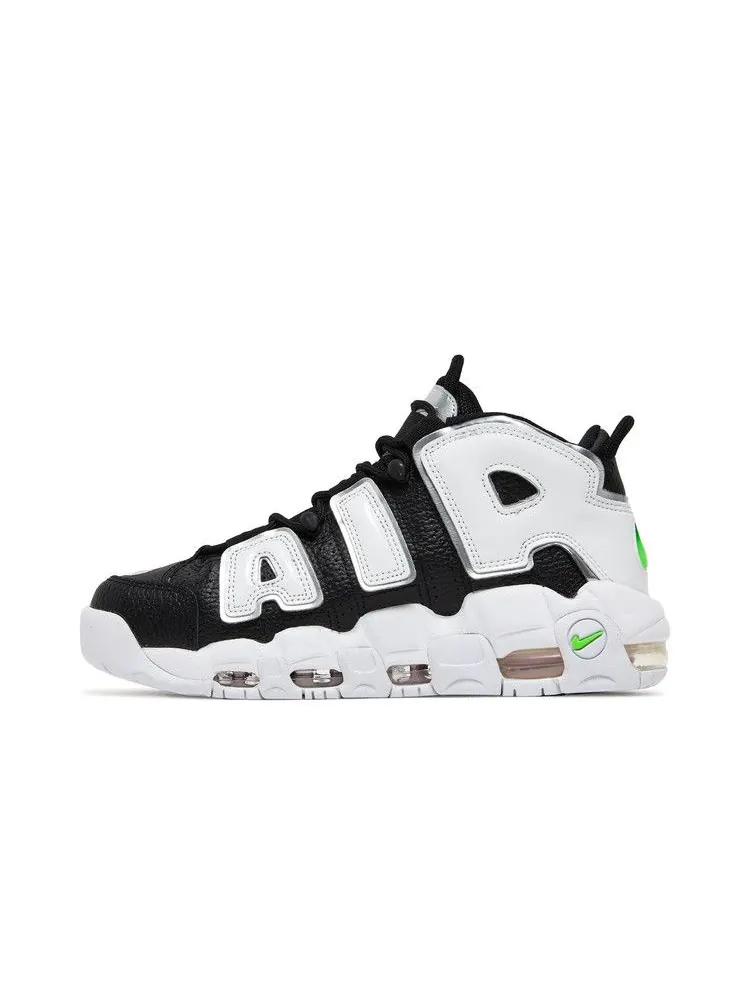 Кроссовки Nike Wmns Air More Uptempo 'Black Metallic Silver' — изображение 4 из 9