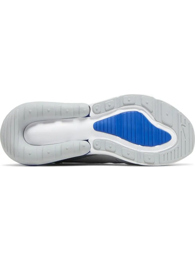 Кроссовки Nike Air Max 270 GS 'Light Smoke Grey Game Royal' — изображение 4 из 8, серый