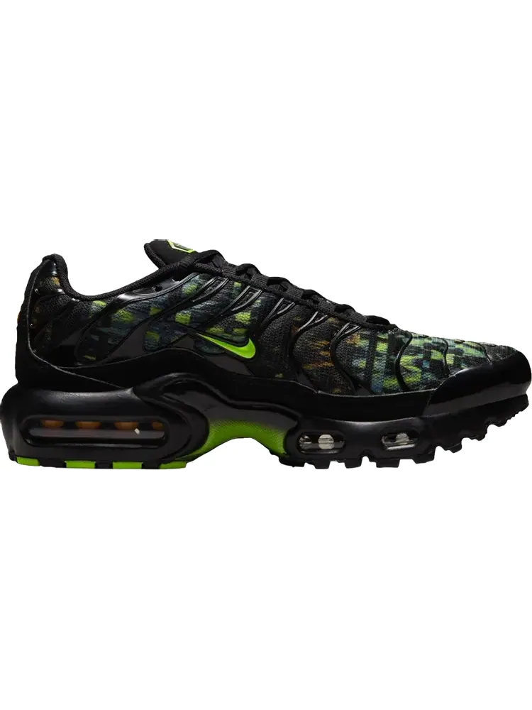 Кроссовки Nike Air Max Plus GS 'Sustainable - Black Volt' — изображение 1 из 1, черный