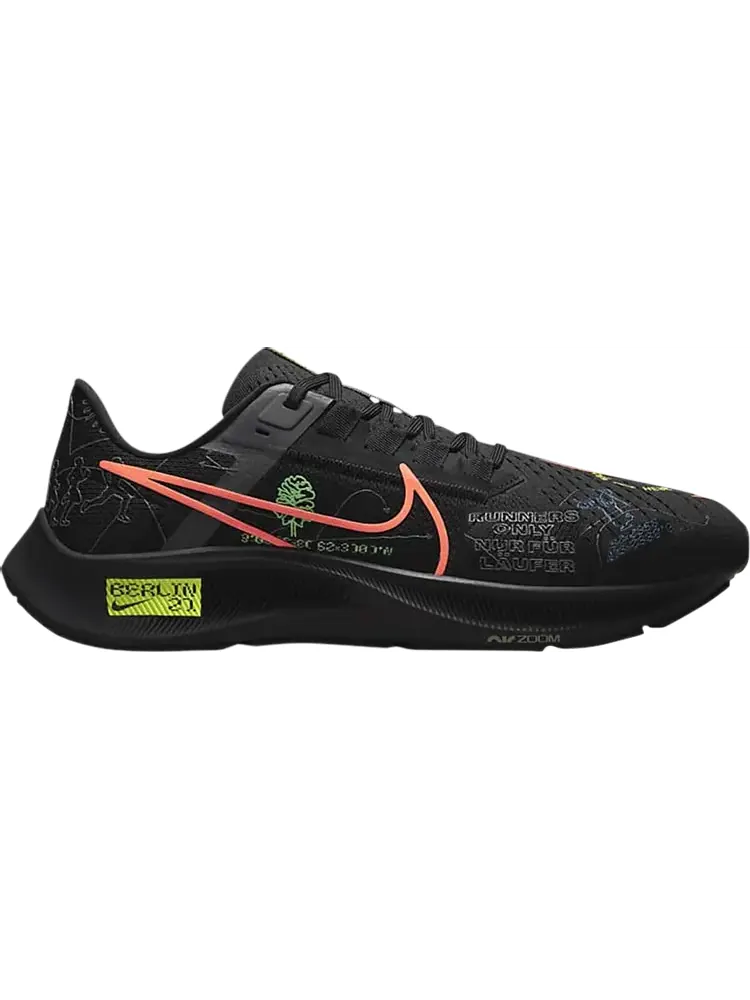 Кроссовки Nike Highsnobiety x Air Zoom Pegasus 38 'Berlin Marathon' — изображение 1 из 1, черный