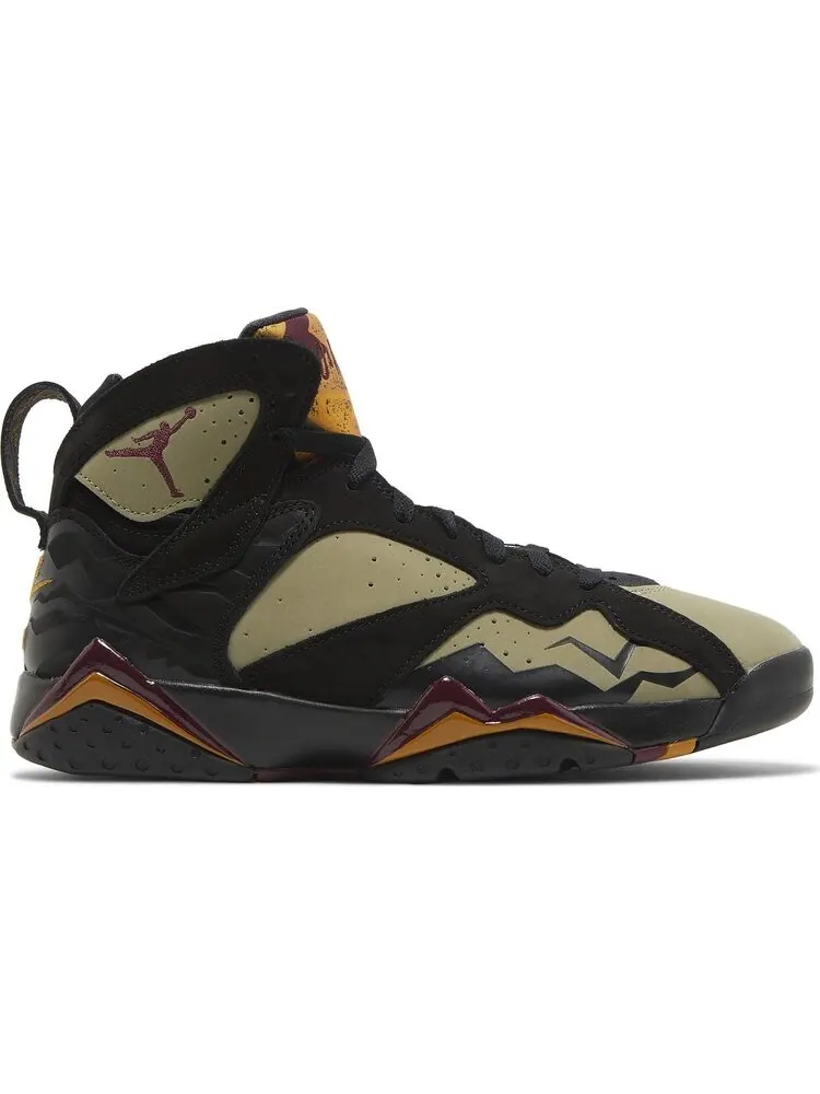 Кроссовки Air Jordan 7 Retro Black Olive — изображение 1 из 8, черный