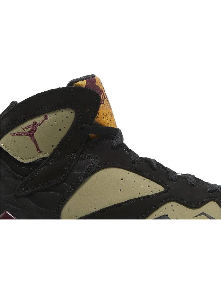 Кроссовки Air Jordan 7 Retro Black Olive — изображение 2 из 8, черный