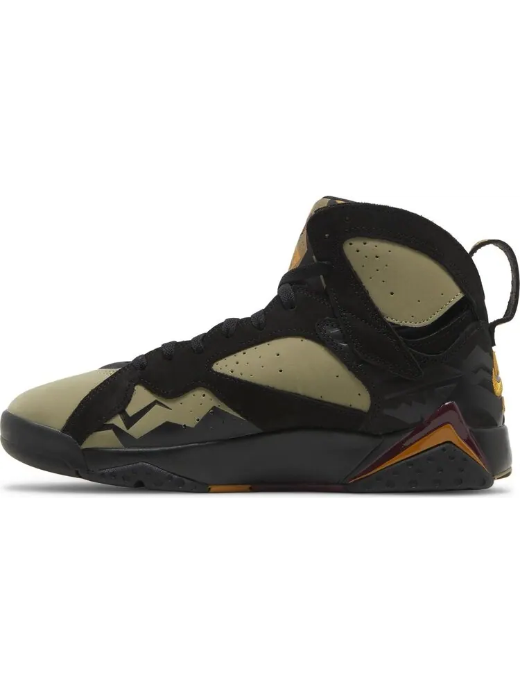 Кроссовки Air Jordan 7 Retro Black Olive — изображение 3 из 8, черный