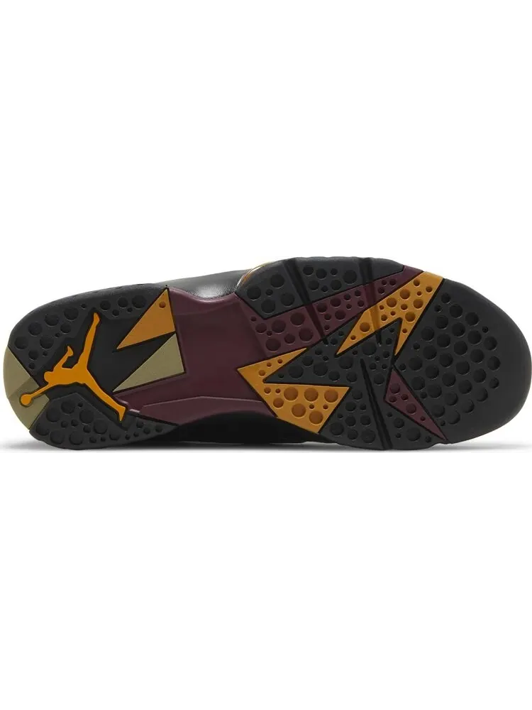 Кроссовки Air Jordan 7 Retro Black Olive — изображение 4 из 8, черный