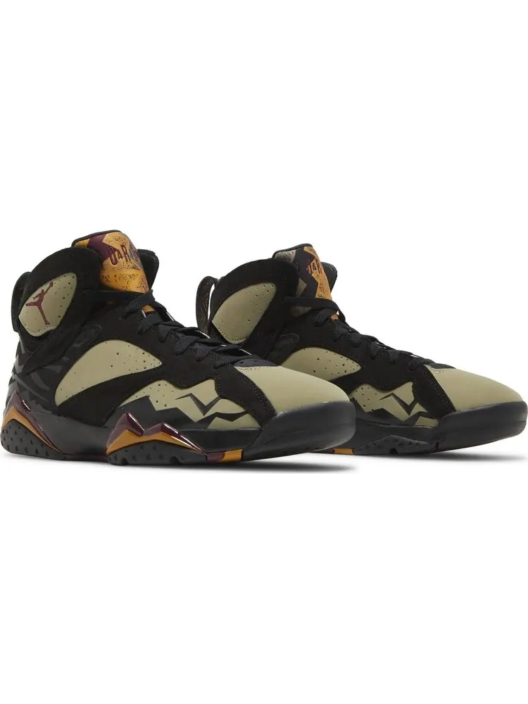 Кроссовки Air Jordan 7 Retro Black Olive — изображение 8 из 8, черный