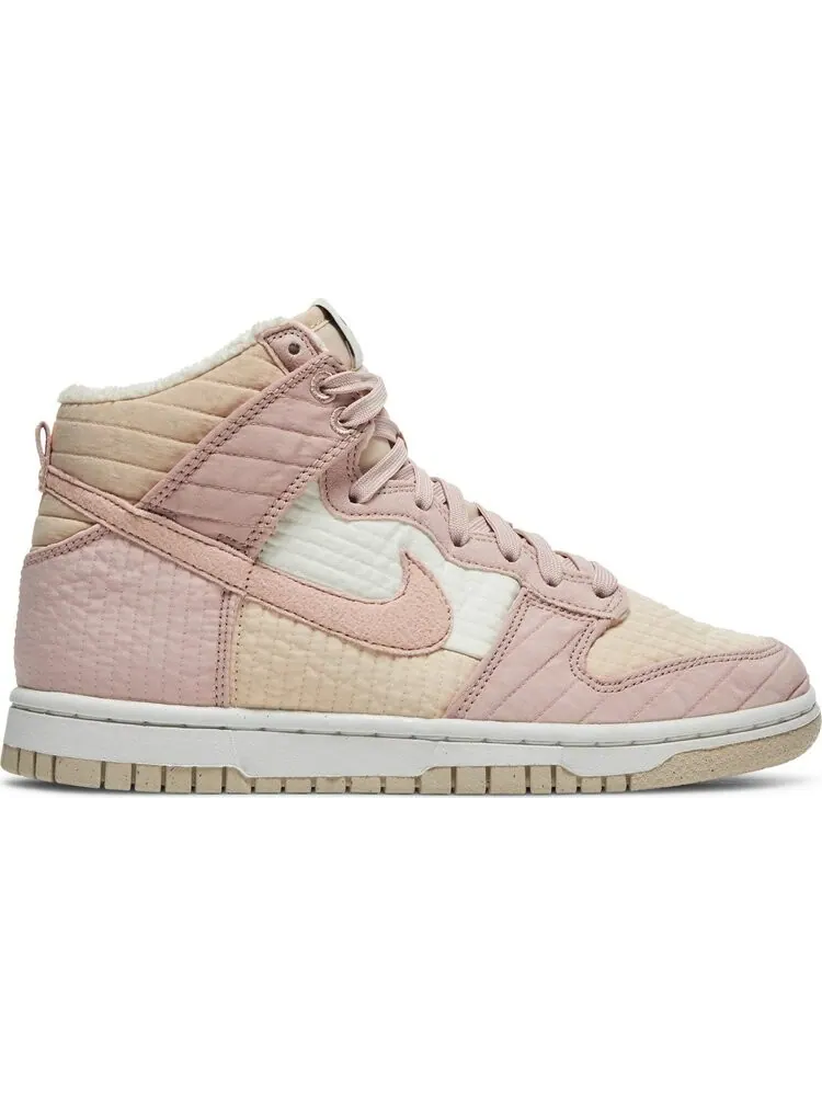 Кроссовки Nike Wmns Dunk High LX Next Nature 'Toasty - Pink Oxford' — изображение 1 из 10, розовый