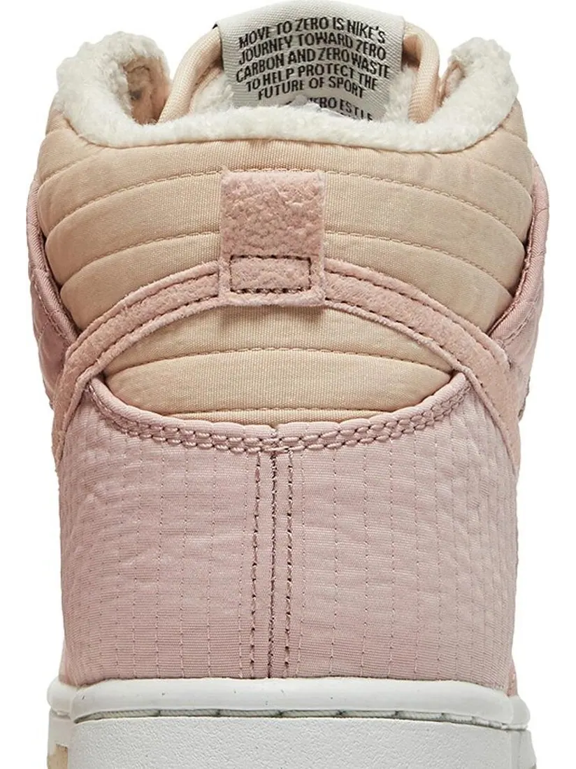 Кроссовки Nike Wmns Dunk High LX Next Nature 'Toasty - Pink Oxford' — изображение 7 из 10, розовый