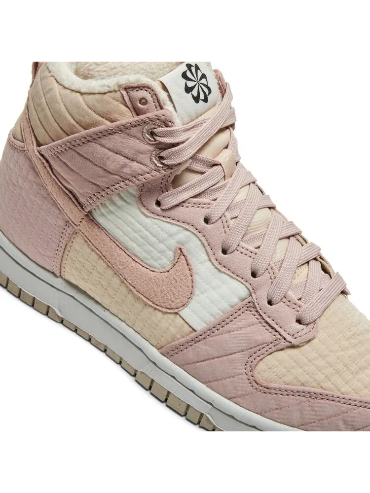 Кроссовки Nike Wmns Dunk High LX Next Nature 'Toasty - Pink Oxford' — изображение 9 из 10, розовый