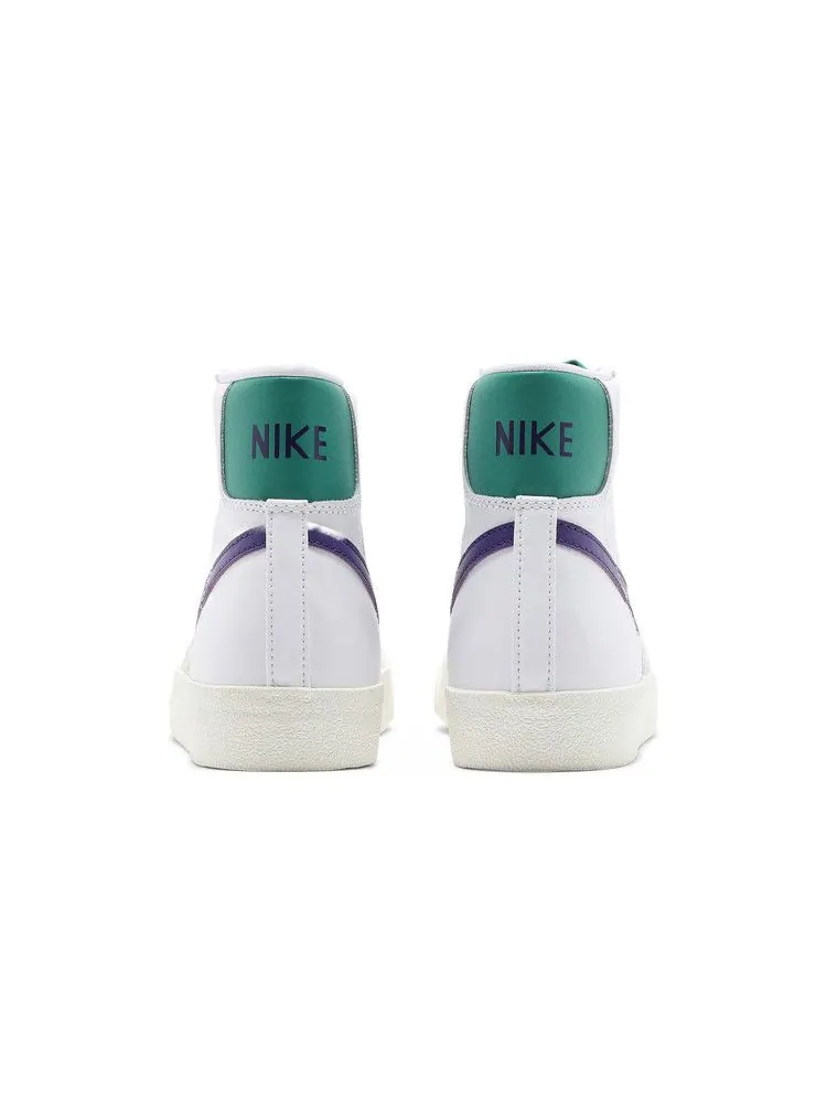 Кроссовки Nike Blazer Mid '77 VNTG 'Joker' — изображение 7 из 9, белый/фиолетовый/зеленый