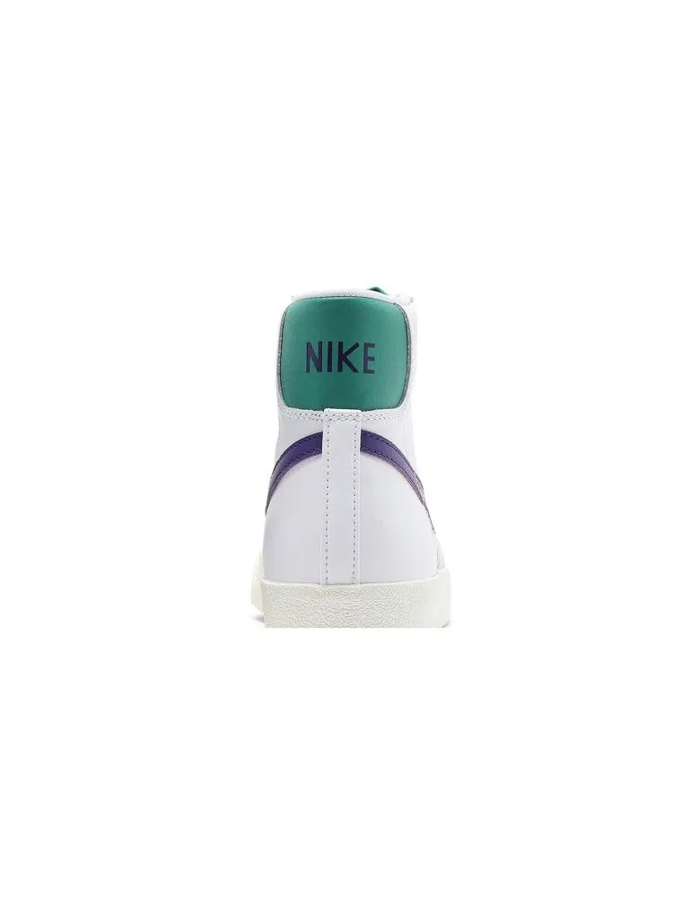 Кроссовки Nike Blazer Mid '77 VNTG 'Joker' — изображение 8 из 9, белый/фиолетовый/зеленый