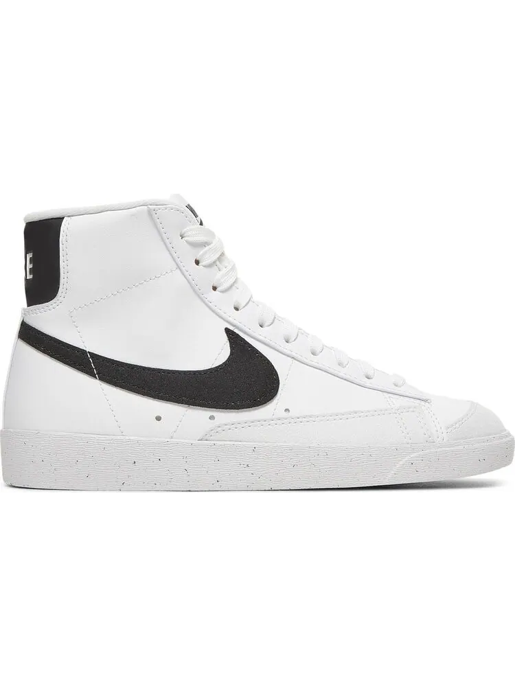 Кроссовки Nike Wmns Blazer Mid '77 Next Nature 'White Black' — изображение 1 из 8, белый
