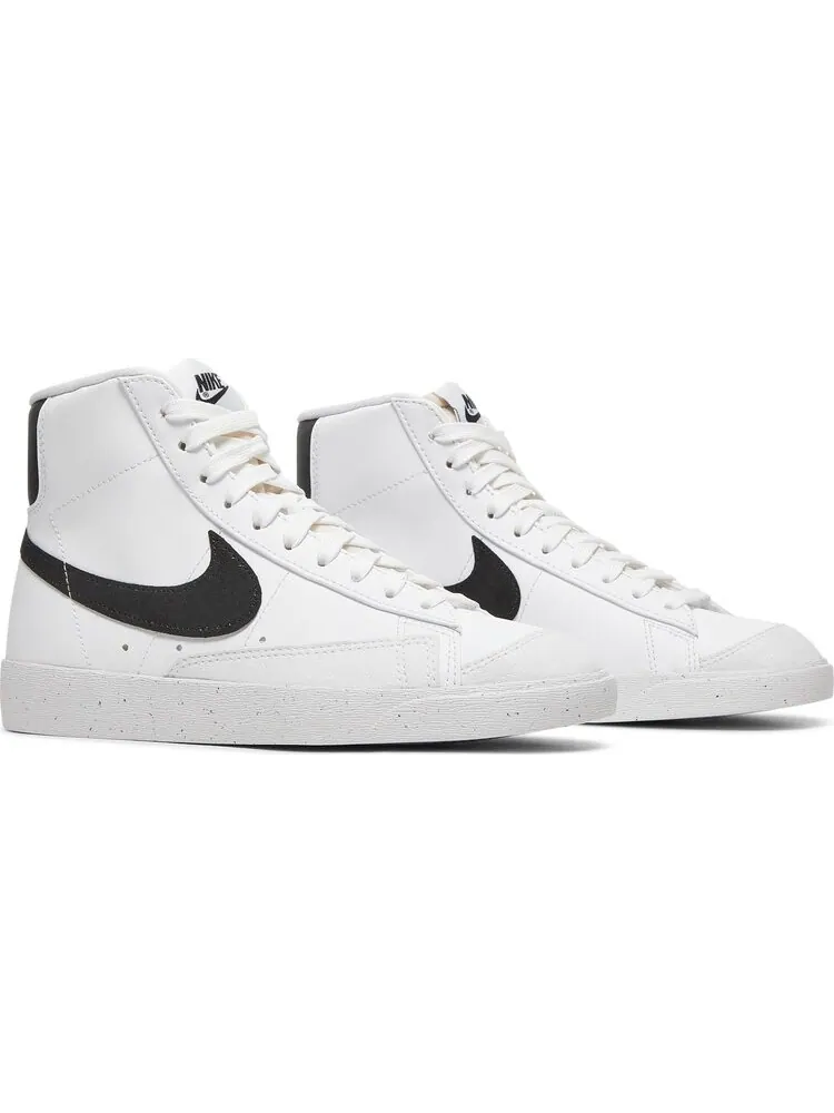Кроссовки Nike Wmns Blazer Mid '77 Next Nature 'White Black' — изображение 8 из 8, белый