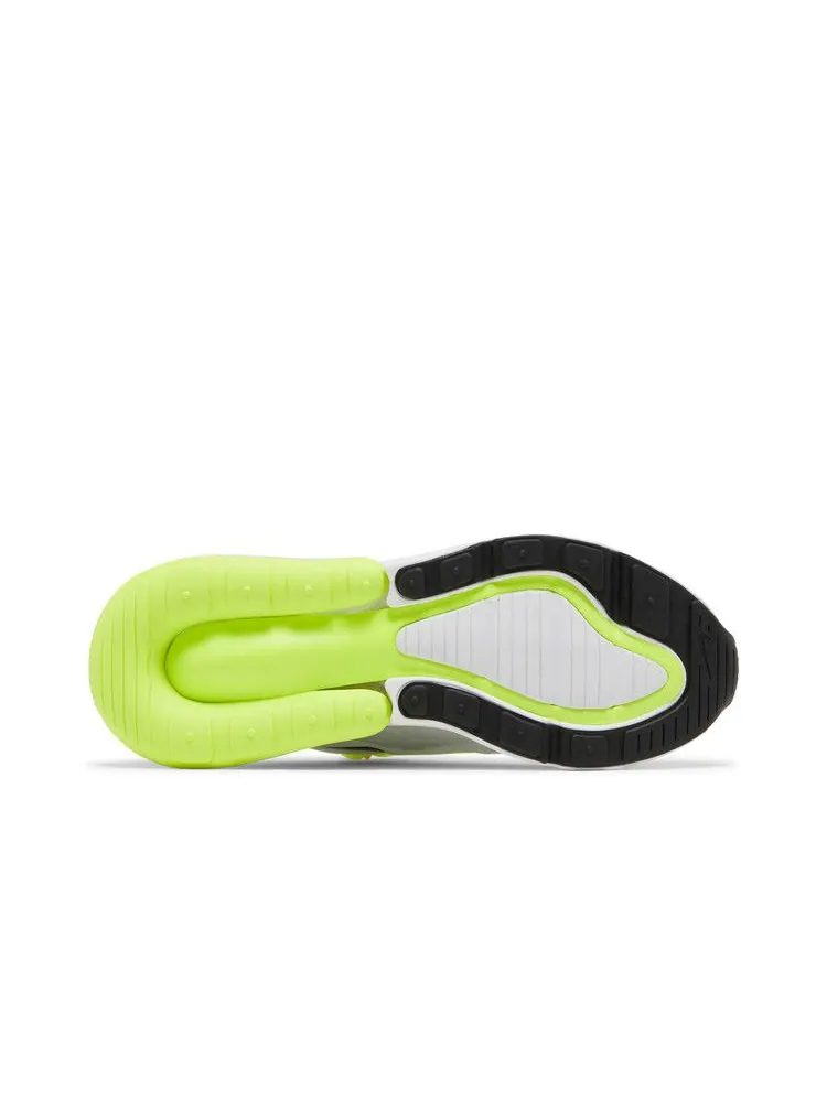 Кроссовки Nike Air Max 270 GS 'Pure Platinum Volt' — изображение 5 из 9, серый