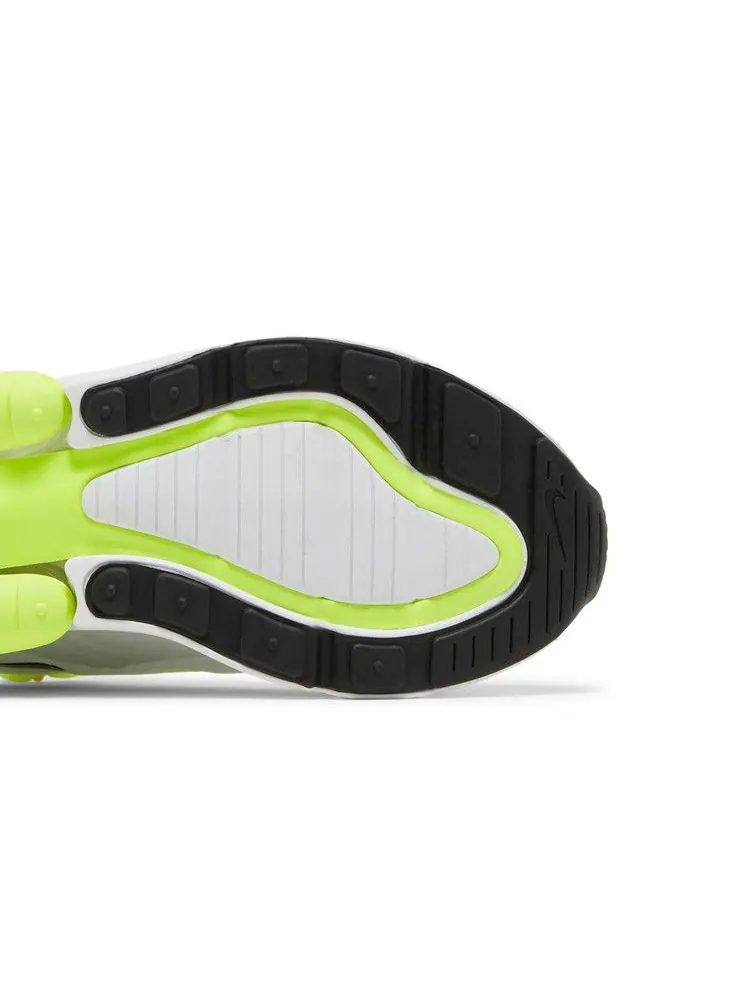 Кроссовки Nike Air Max 270 GS 'Pure Platinum Volt' — изображение 6 из 9, серый