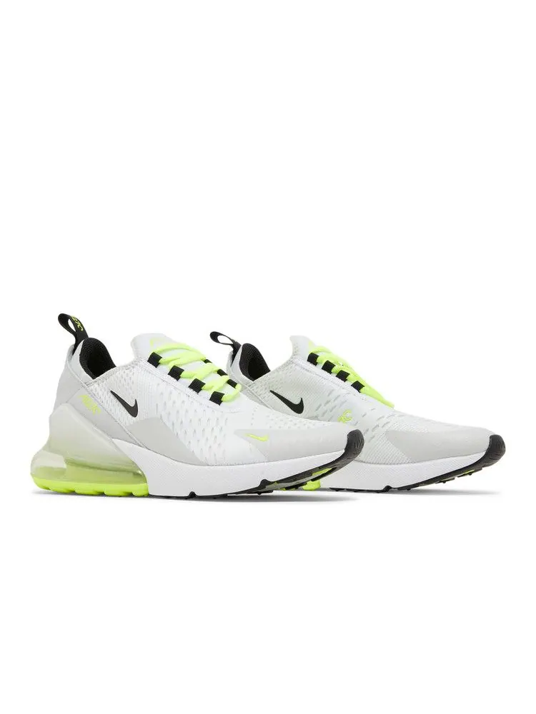 Кроссовки Nike Air Max 270 GS 'Pure Platinum Volt' — изображение 9 из 9, серый
