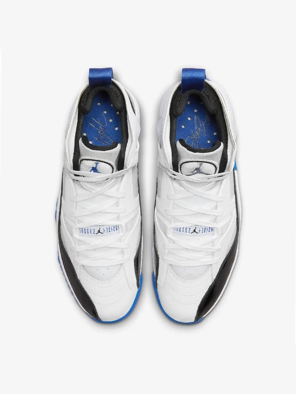 Кроссовки Nike Air Jordan Jumpman Two Trey — изображение 5 из 8, белый/синий/черный