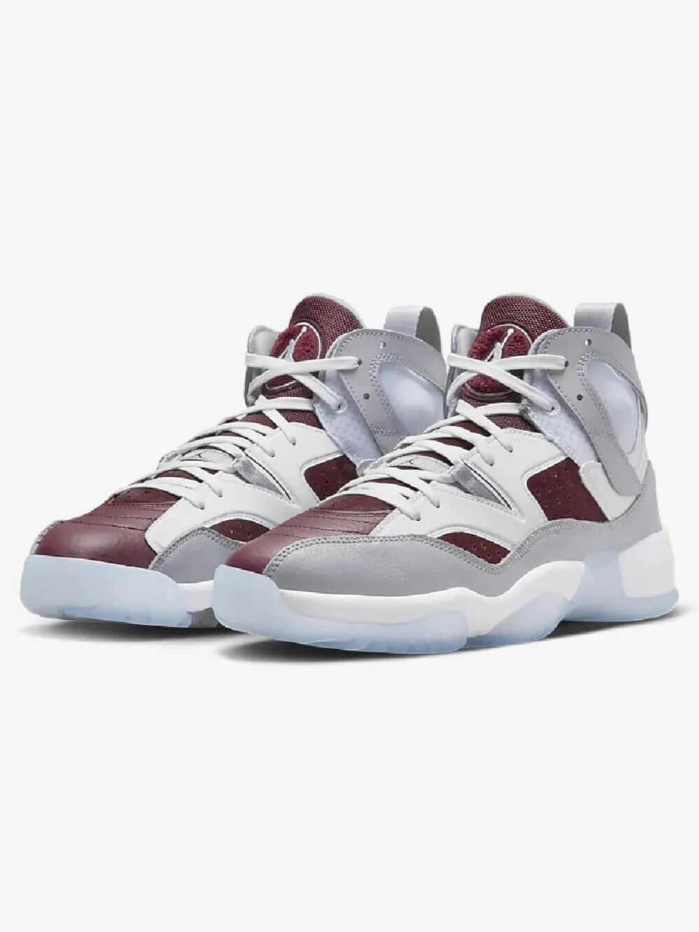 Кроссовки Nike Air Jordan Jumpman Two Trey — изображение 2 из 8, красный серый