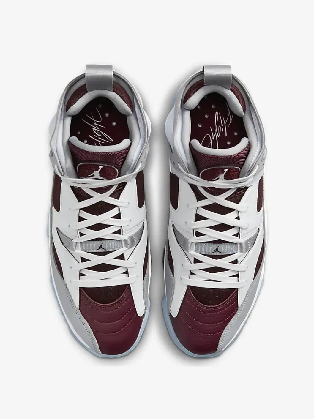 Кроссовки Nike Air Jordan Jumpman Two Trey — изображение 3 из 8, красный серый