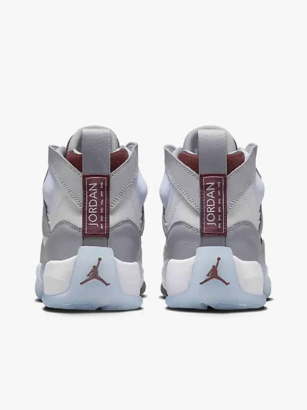Кроссовки Nike Air Jordan Jumpman Two Trey — изображение 4 из 8, красный серый