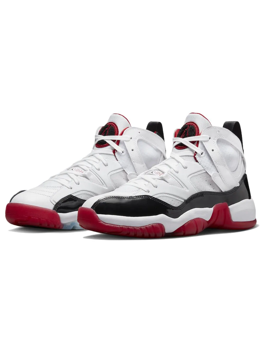 Кроссовки Nike Jumpman Two Trey — изображение 3 из 6, белый/черный/красный