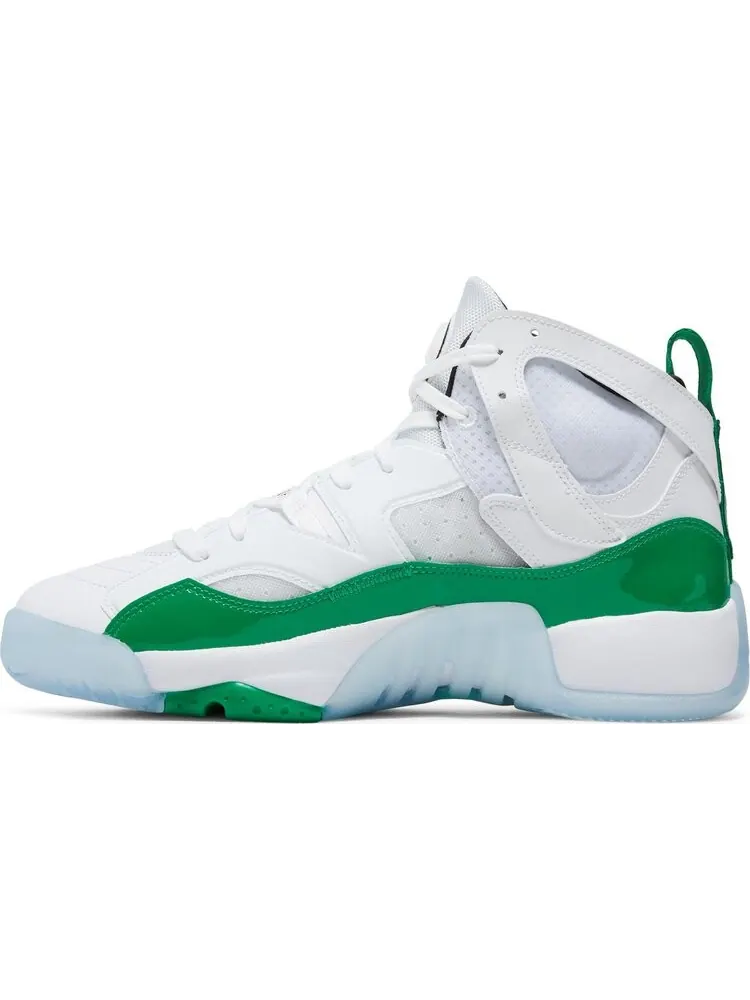 Кроссовки Jumpman Two Trey 'White Lucky Green' — изображение 3 из 4, белый