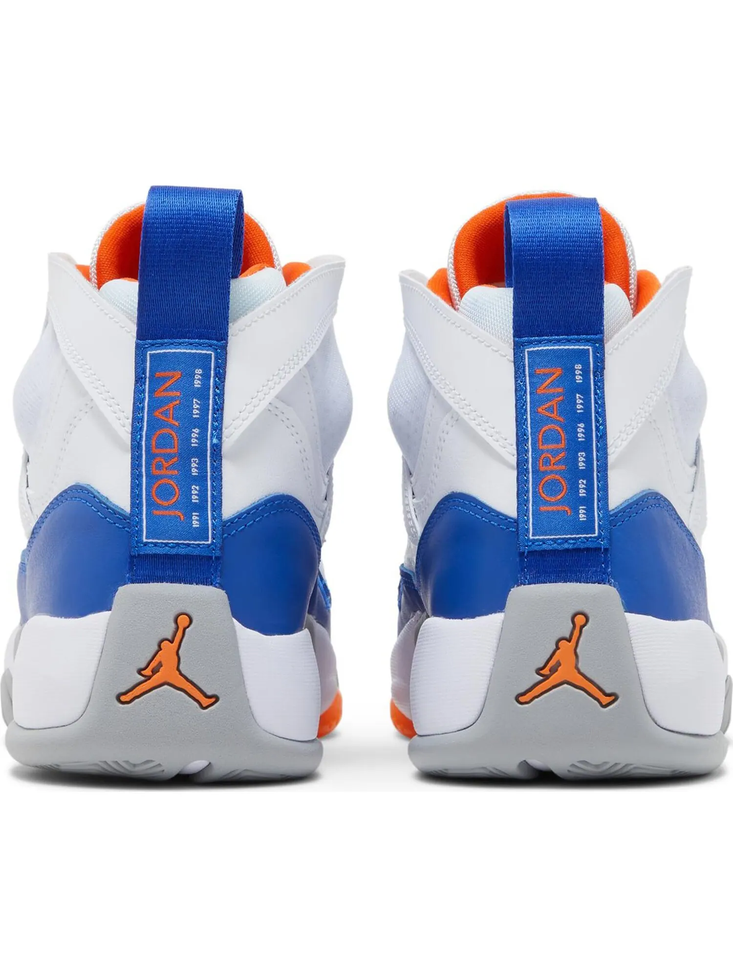 Кроссовки Nike Jumpman Two Trey — изображение 4 из 5, белый-синий