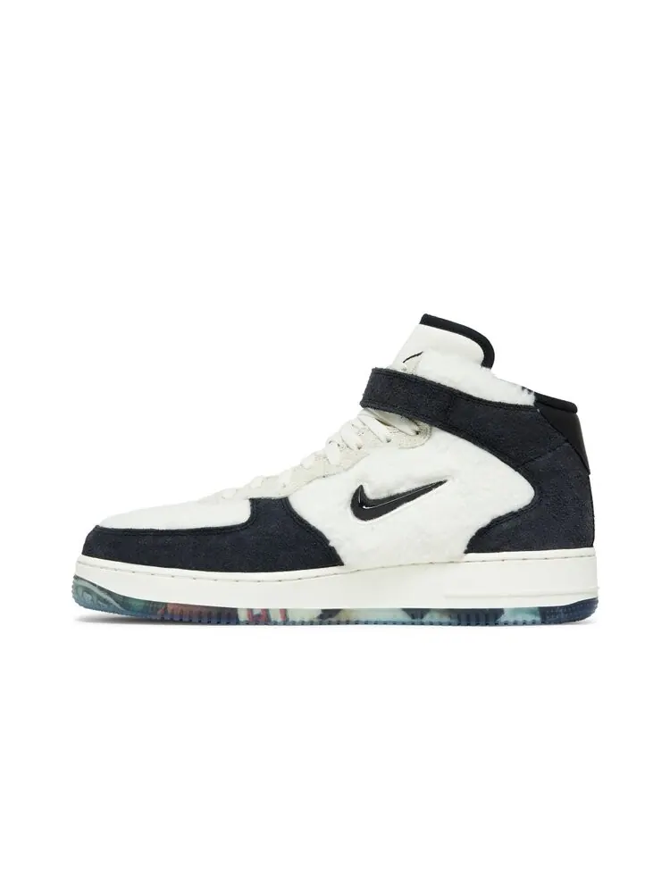 Кроссовки Nike Air Force 1 Mid — изображение 3 из 4, бежевый