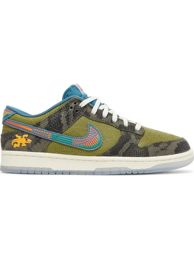Кроссовки Nike Dunk Low 'SiEMPRE Familia' — изображение 1 из 10, зеленый