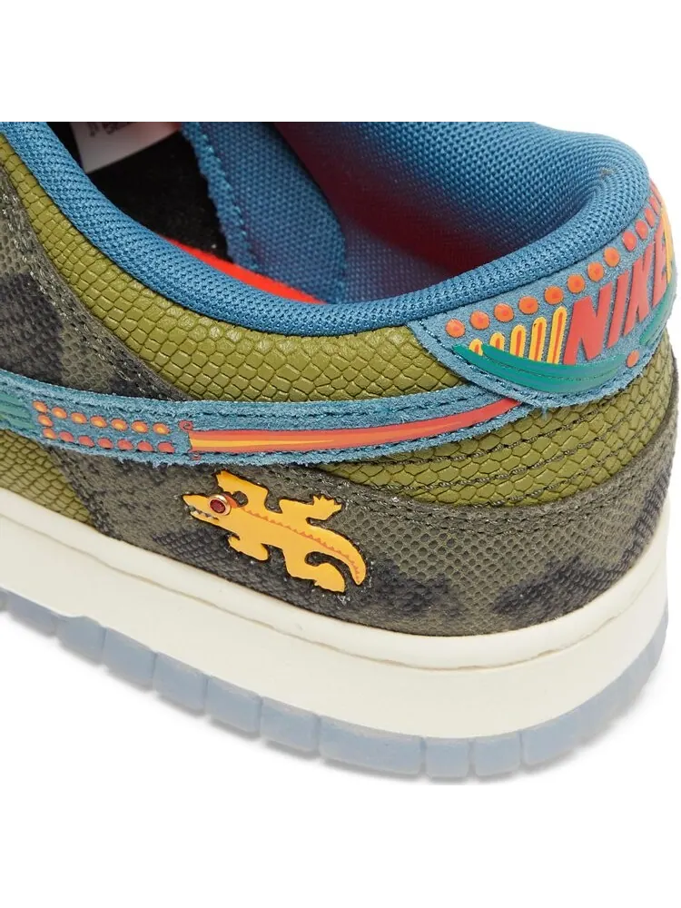 Кроссовки Nike Dunk Low 'SiEMPRE Familia' — изображение 10 из 10, зеленый