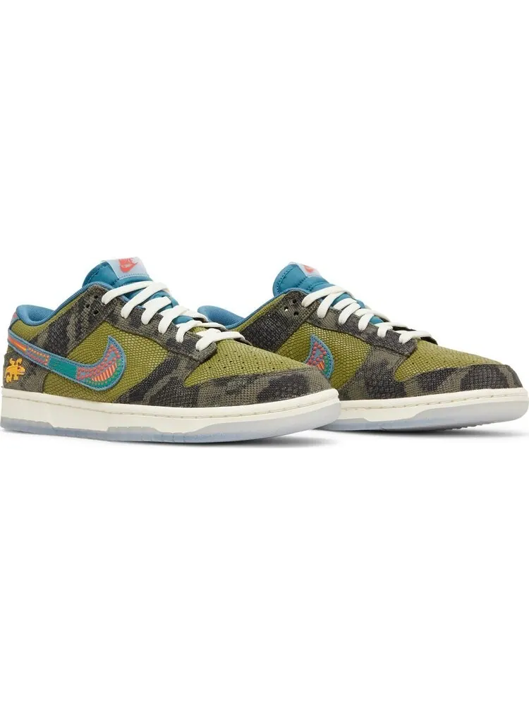 Кроссовки Nike Dunk Low 'SiEMPRE Familia' — изображение 8 из 10, зеленый