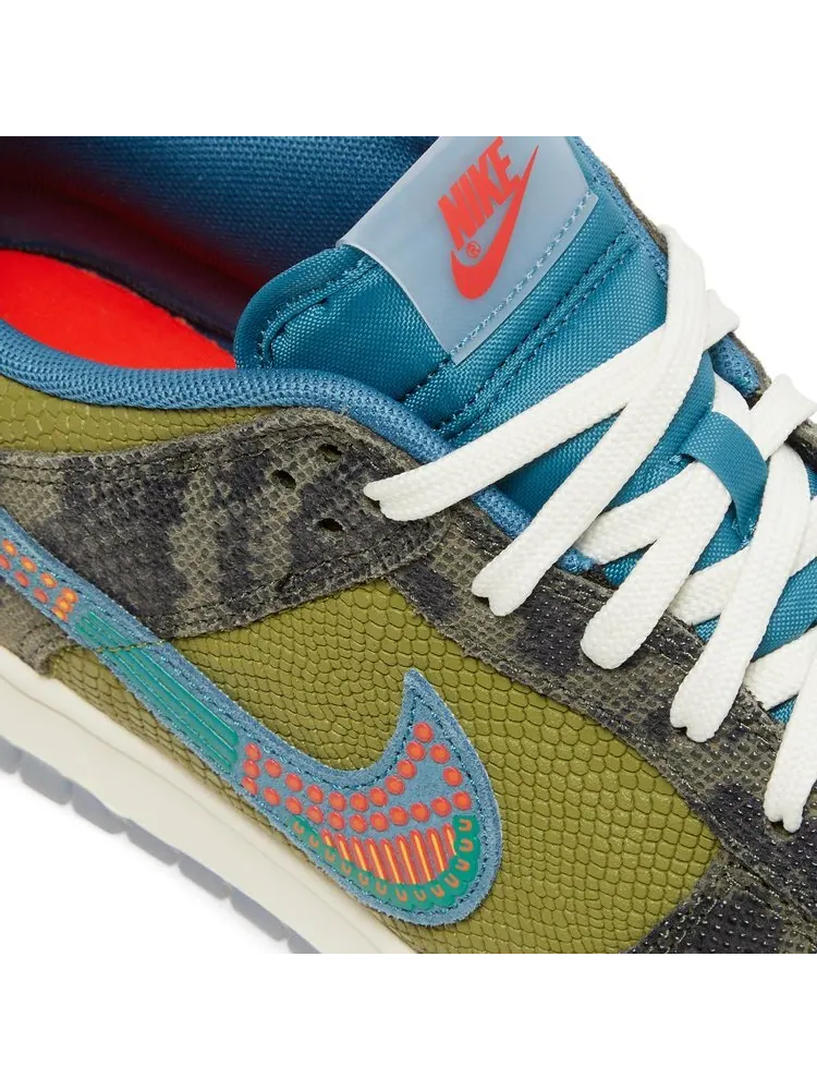 Кроссовки Nike Dunk Low 'SiEMPRE Familia' — изображение 9 из 10, зеленый