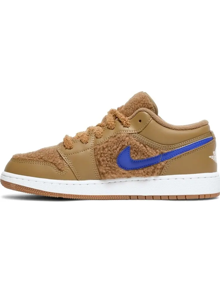 Кроссовки Air Jordan 1 Low Utility GS Teddy Bear — изображение 3 из 8, коричневый