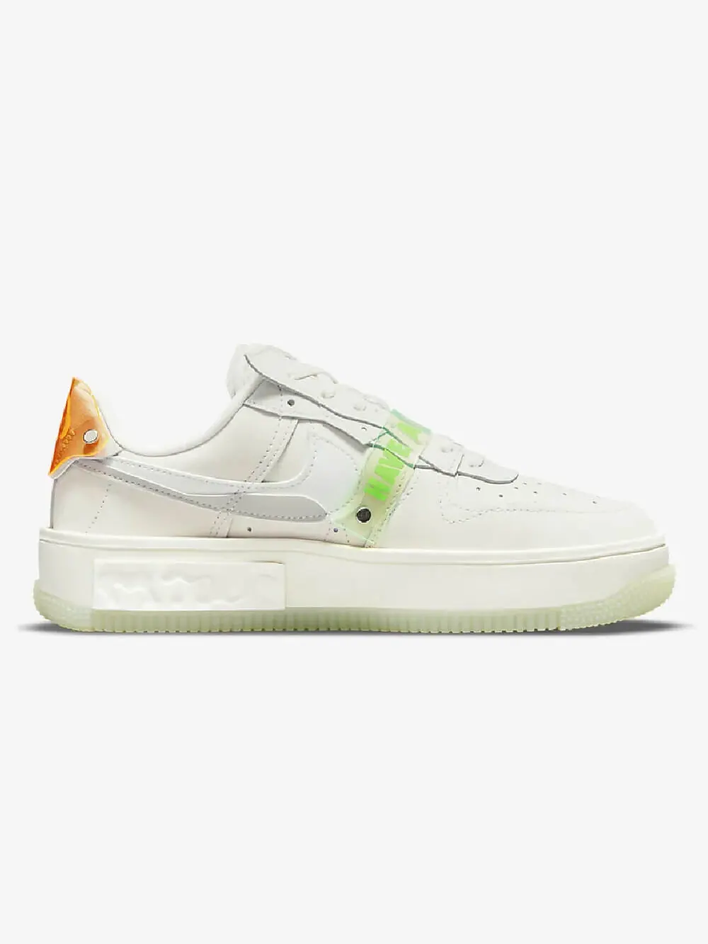 Кроссовки Nike Air Force 1 Fontanka — изображение 5 из 12, зеленый/белый/розовый