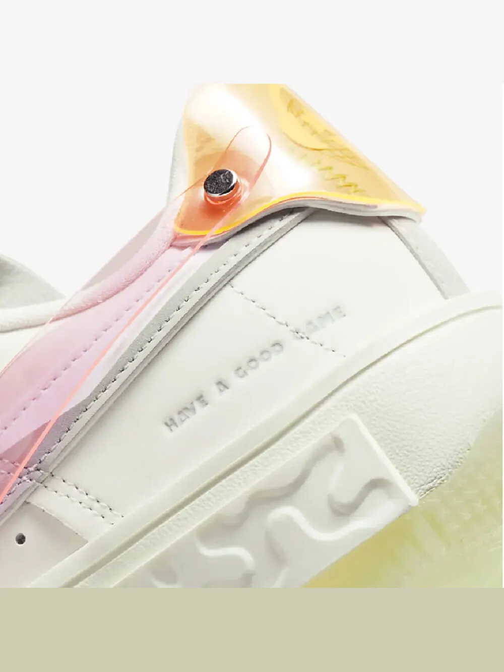 Кроссовки Nike Air Force 1 Fontanka — изображение 9 из 12, зеленый/белый/розовый