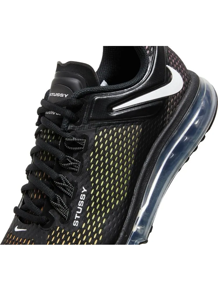 Кроссовки Nike Stussy x Air Max 2013 'Black' — изображение 9 из 10, черный