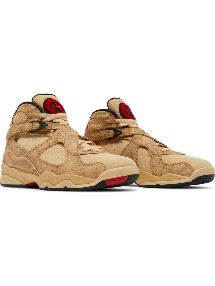 Кроссовки Rui Hachimura x Air Jordan 8 Retro SE Black Samurai — изображение 8 из 10, загар